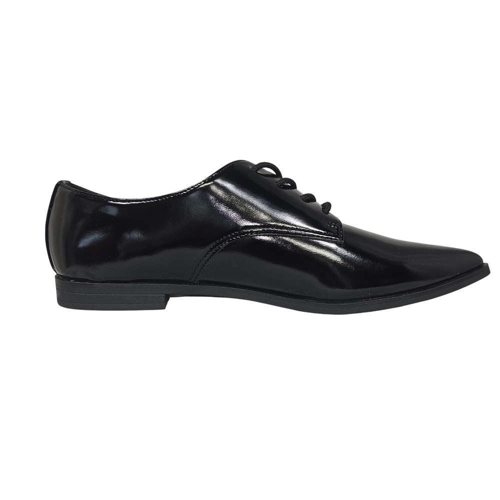 Worthington Ingalls Black Pointed Toe Lace Up Oxford Dress Shoes Womens Size 7M